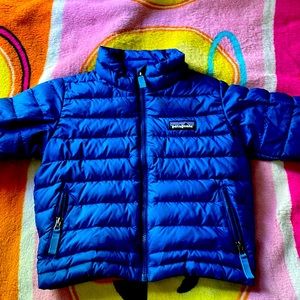 PUFFY TURTLENECK JACKET FOR TOTS